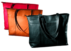 black, tan and red leather laptop handbag briefcases